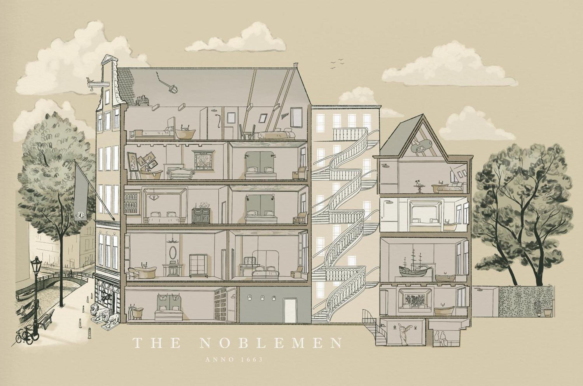 Boutique Hotel The Noblemen Amsterdam Pokój zdjęcie