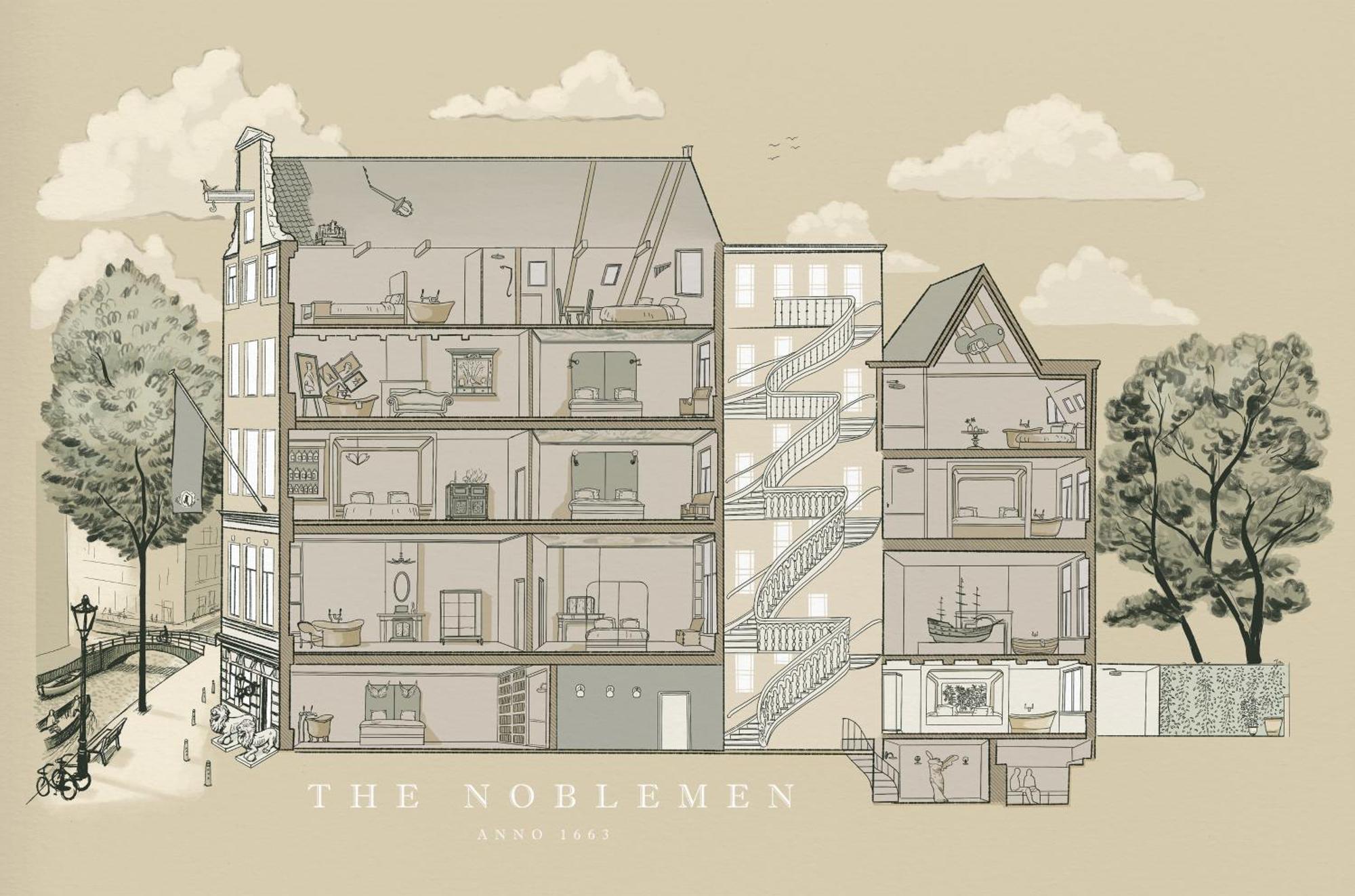 Boutique Hotel The Noblemen Amsterdam Pokój zdjęcie