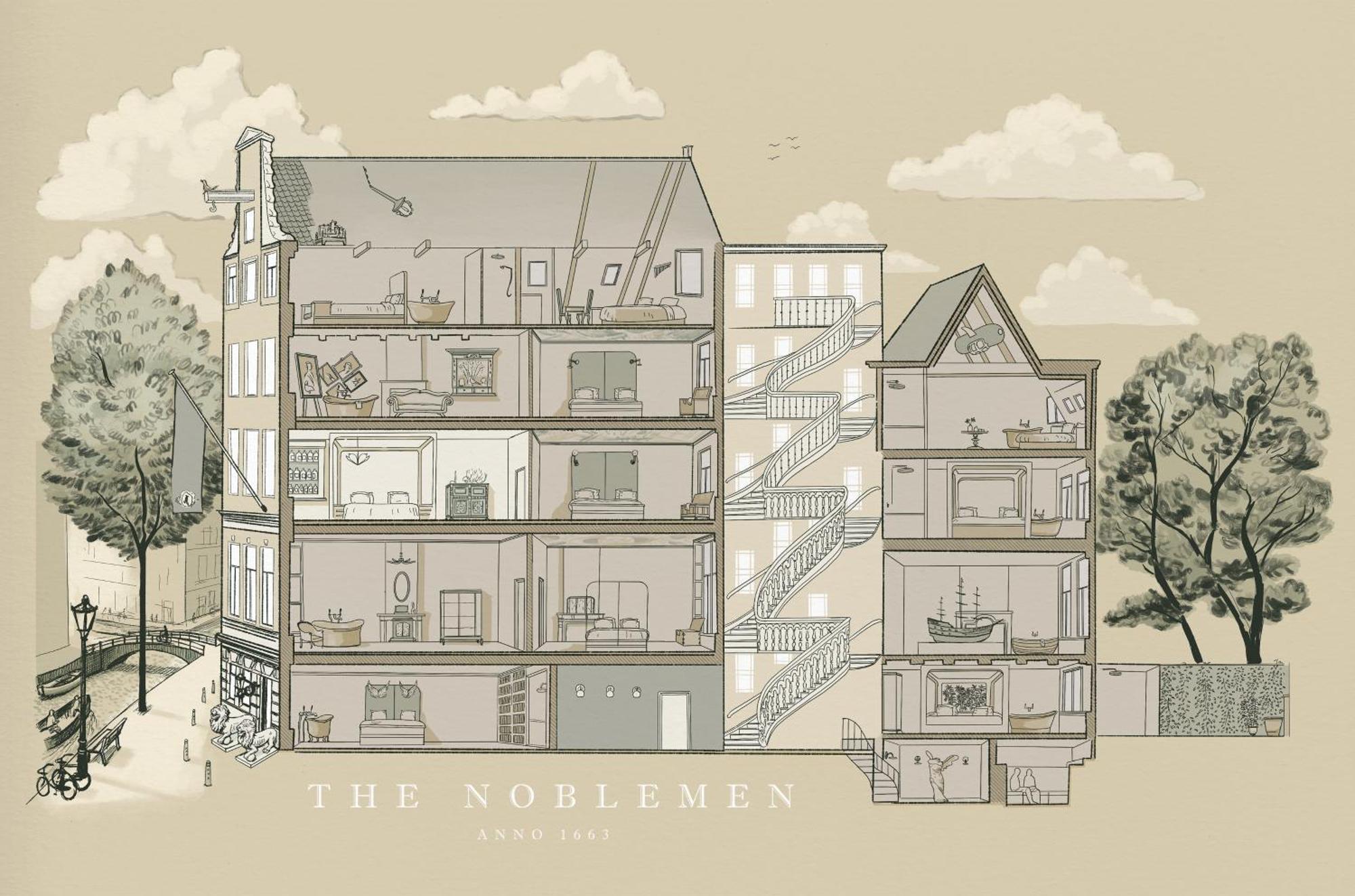 Boutique Hotel The Noblemen Amsterdam Pokój zdjęcie