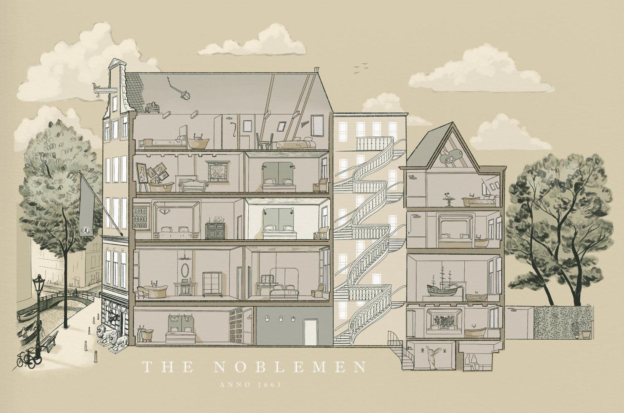 Boutique Hotel The Noblemen Amsterdam Pokój zdjęcie