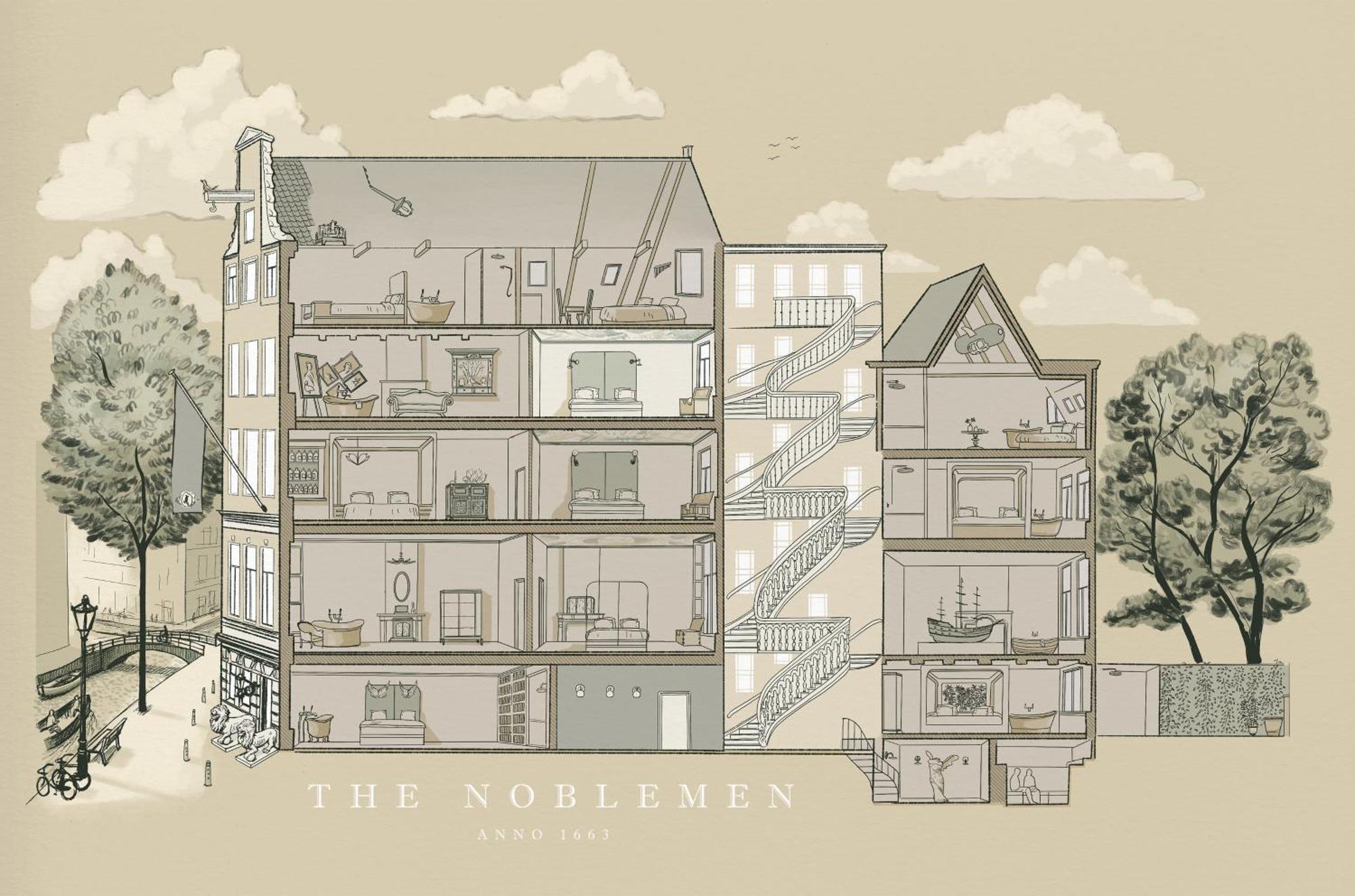 Boutique Hotel The Noblemen Amsterdam Pokój zdjęcie