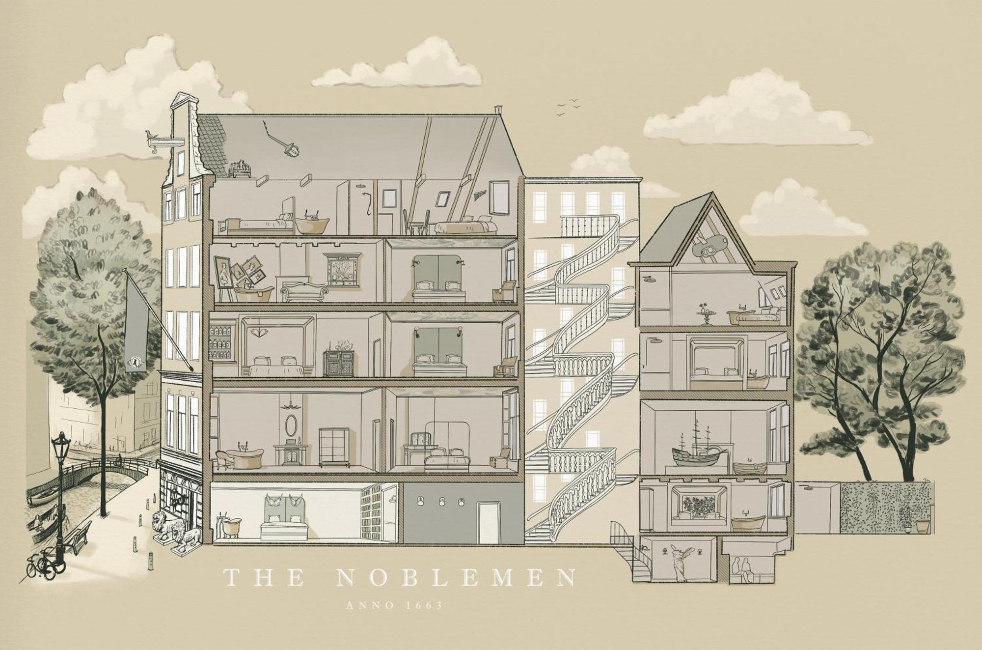 Boutique Hotel The Noblemen Amsterdam Pokój zdjęcie